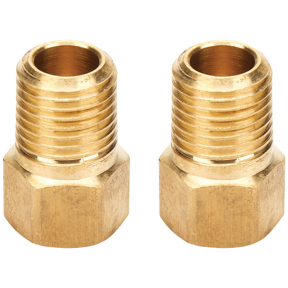 Allstar Performance ALL50129 Adapter Fittings 1/4 NPT to 5/16 2pk