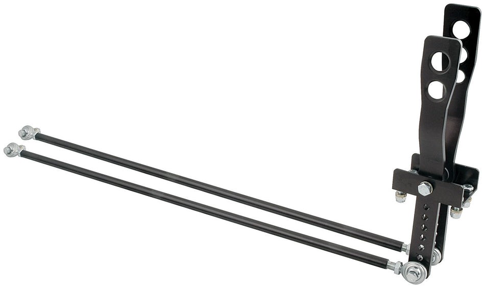 Allstar Performance ALL54124 2 Lever Shifter Black Unequal Length Handles