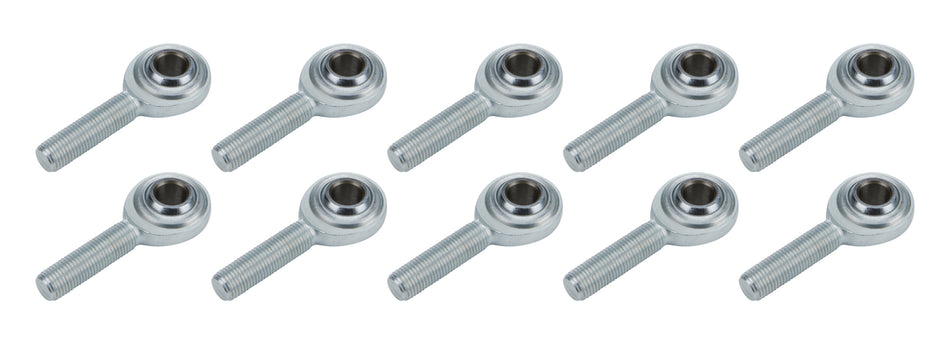 Allstar Performance ALL58016-10 Rod End LH 3/8 Male Steel 10pk