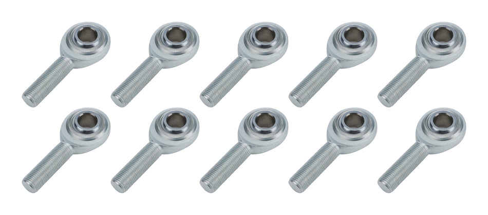 Allstar Performance ALL58018-10 Rod End LH 1/2 Male Steel 10pk