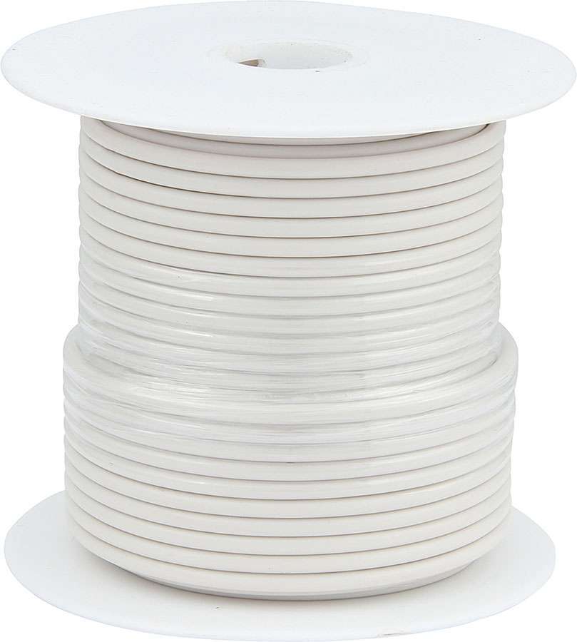 Allstar Performance ALL76512 20 AWG White Primary Wire 100ft