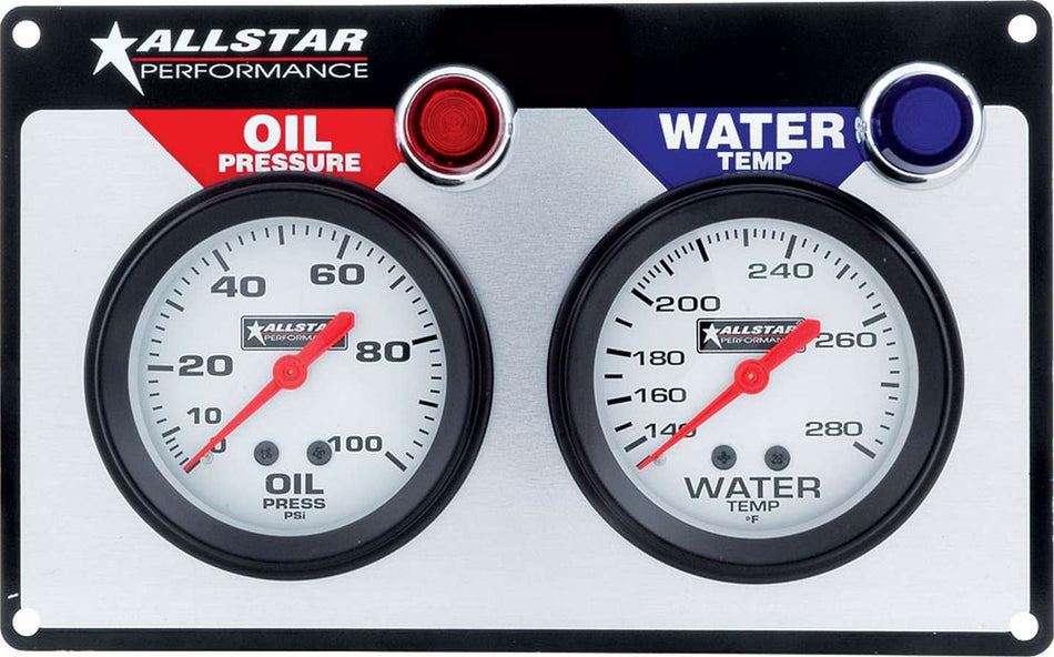 Allstar Performance ALL80090 2 Gauge Panel ALL OP/WT