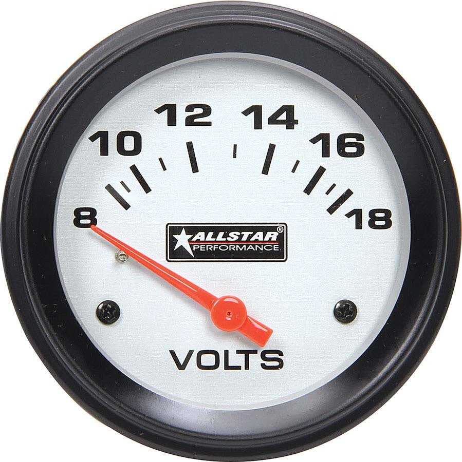 Allstar Performance ALL80099 Volt Gauge 8-18V