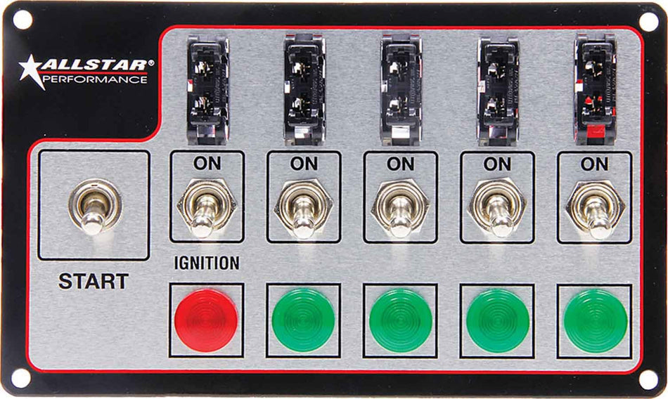 Allstar Performance ALL80138 Fused Switch Panel