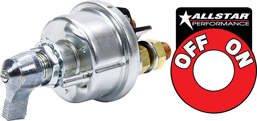 Allstar Performance ALL80155 Battery Disc. Switch 300amp for Alternator