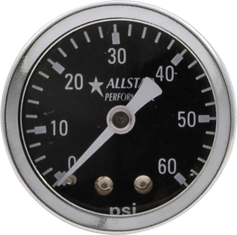 Allstar Performance ALL80214 1.5in Gauge 0-60 PSI Dry Type