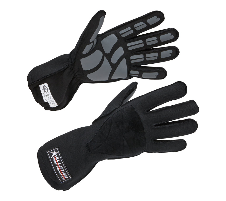 Allstar Performance ALL916011 Driving Gloves SFI 3.3/5 Outseam D/L Small