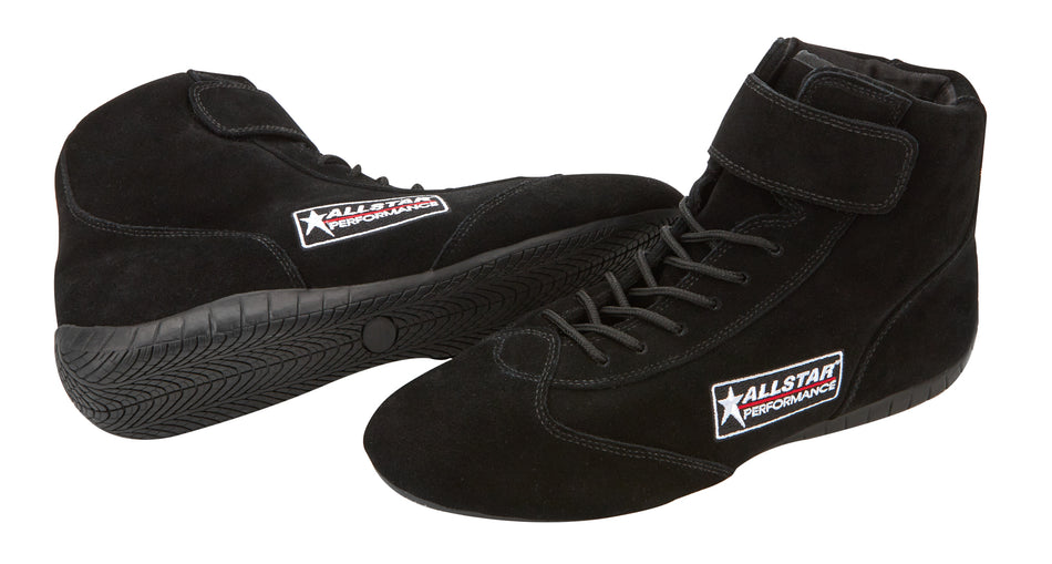 Allstar Performance ALL919070 Driving Shoes Black SFI 3.3/5 7.0