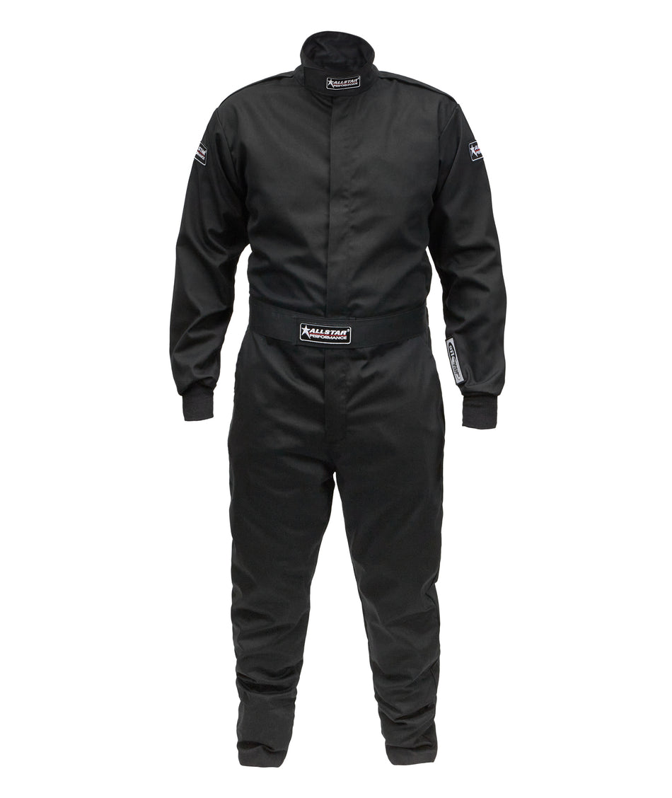 Allstar Performance ALL931014 Driving Suit SFI 3.2A/1 S/L Black Large