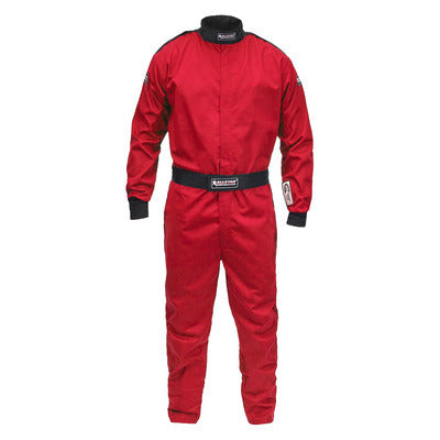 Allstar Performance ALL931073 Driving Suit SFI 3.2A/1 S/L Red Medium Tall