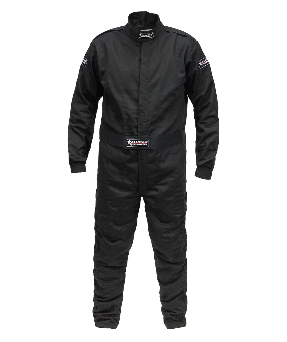 Allstar Performance ALL935014 Driving Suit SFI 3.2A/5 M/L Black Large