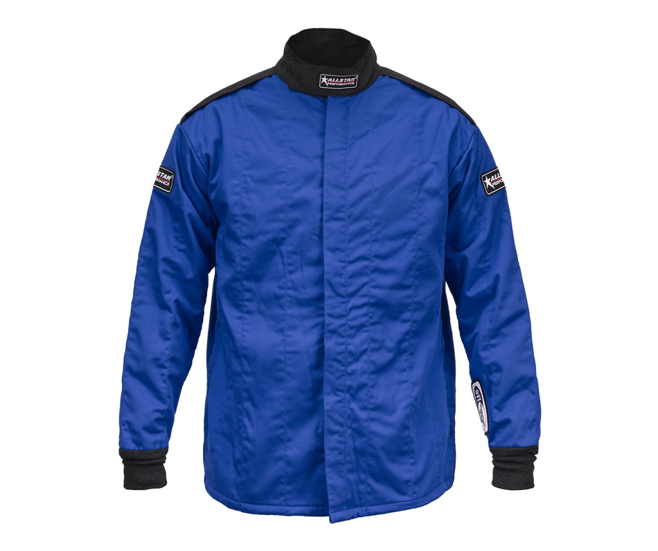 Allstar Performance ALL935121 Driving Jacket SFI3.2A/5 M/L Blue Small