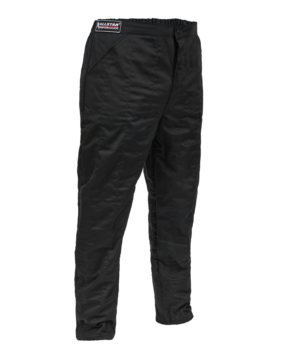 Allstar Performance ALL935214 Driving Pants SFI 3.2A/5 M/L Black Large