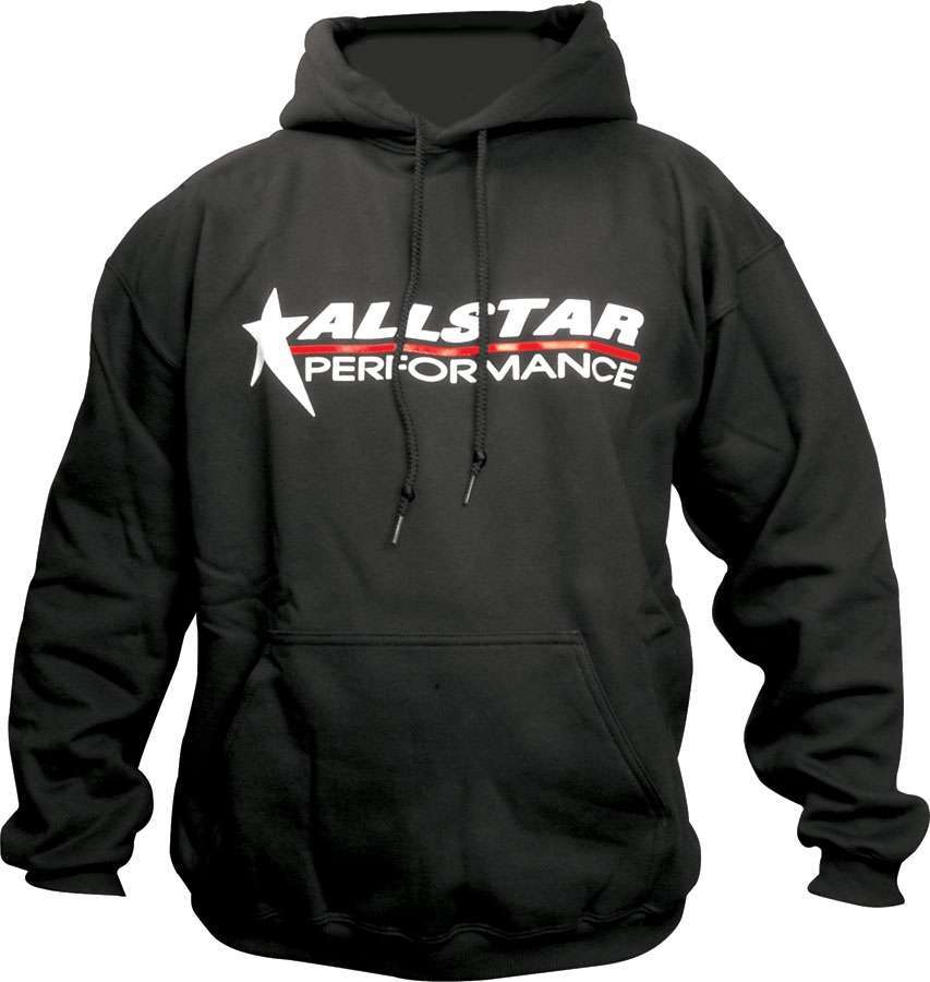 Allstar Performance ALL99913M Allstar Hooded Sweatshirt Medium Black