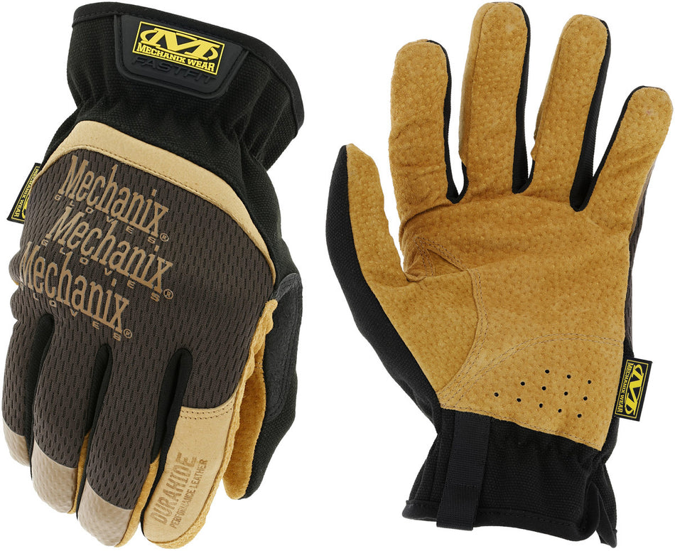 Mechanix Wear LFF-75-011 Glove FastFit Leather X-Large Tan/Black