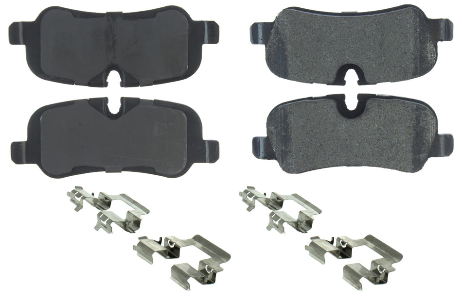 Centric Parts 104.1099 Posi-Quiet Semi-Metallic Brake Pads with Hardwar