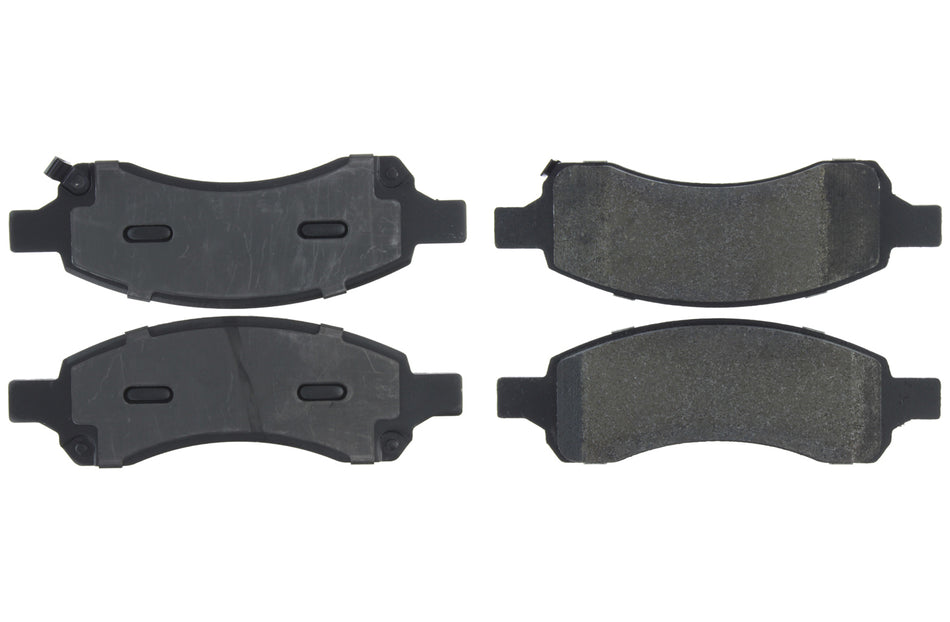 Centric Parts 104.1169 Posi-Quiet Semi-Metallic Brake Pads with Hardwar