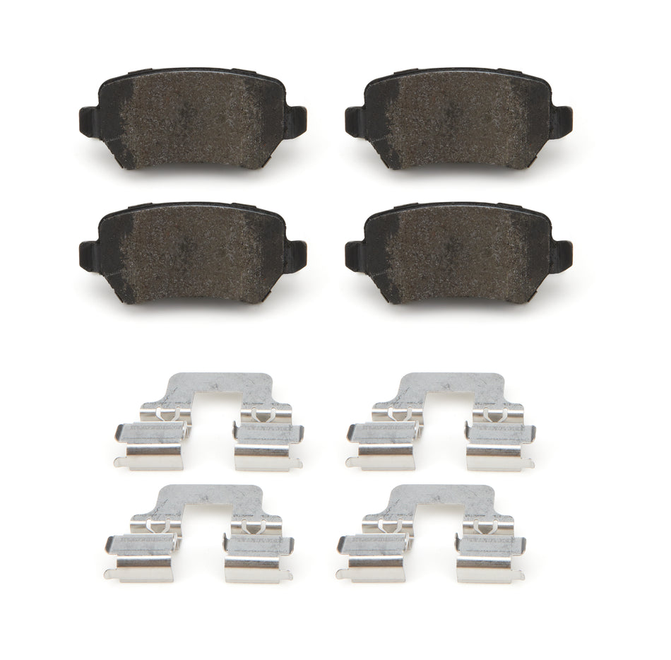 Centric Parts 104.1362 Posi-Quiet Semi-Metallic Brake Pads