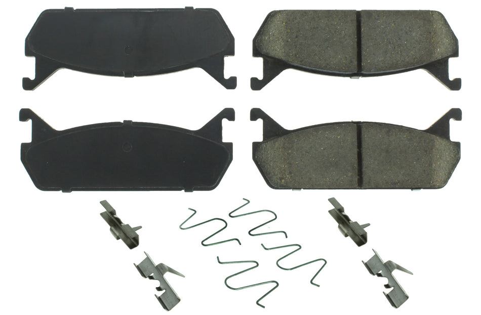 Centric Parts 105.0458 Posi-Quiet Ceramic Brake Pads with Shims and Har