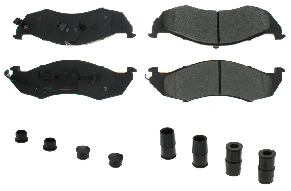 Centric Parts 105.0576 Posi-Quiet Ceramic Brake Pads with Shims and Har