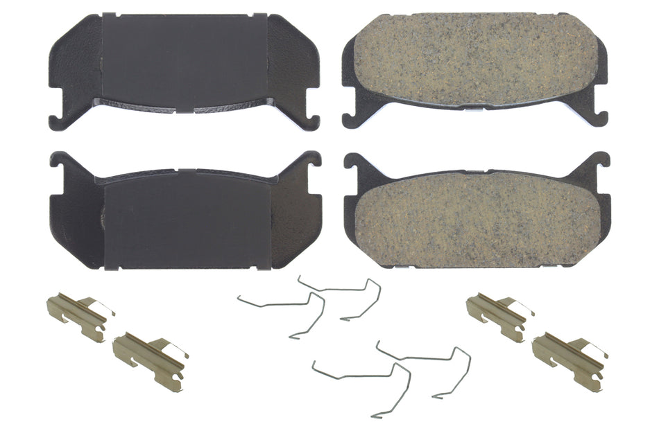 Centric Parts 105.0584 Posi-Quiet Ceramic Brake Pads with Shims and Har