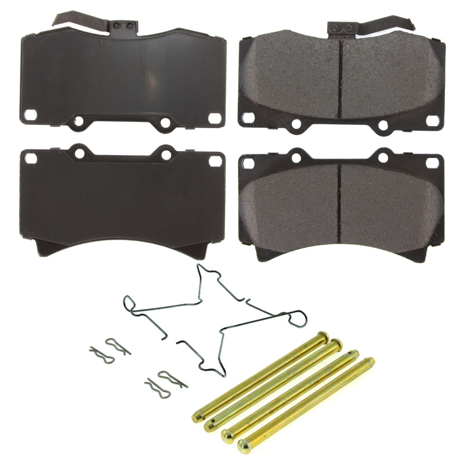 Centric Parts 105.1119 Posi-Quiet Ceramic Brake Pads with Shims and Har