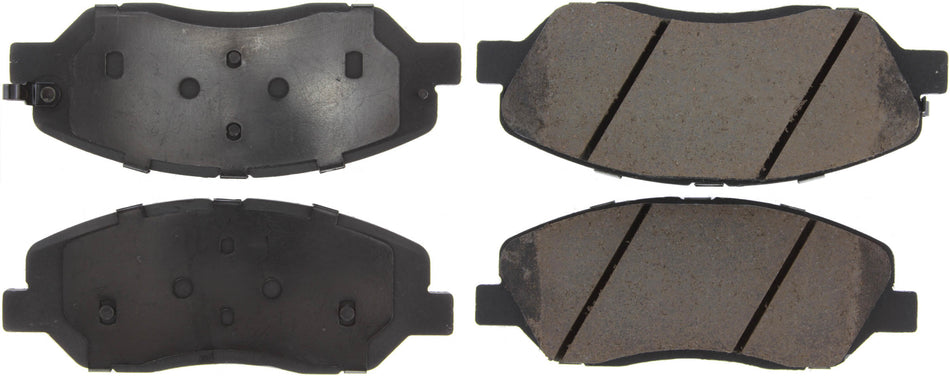 Centric Parts 105.1202 Posi-Quiet Ceramic Brake Pads with Shims and Har