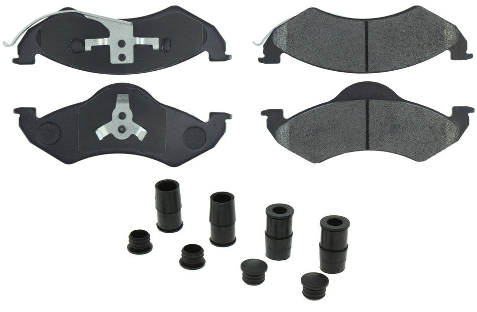 Centric Parts 106.0746 Posi-Quiet Extended Wear Brake Pads with Shims a