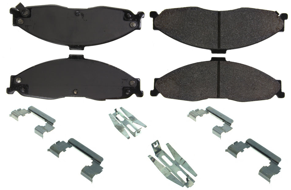 Centric Parts 106.0749 Posi-Quiet Extended Wear Brake Pads with Shims a