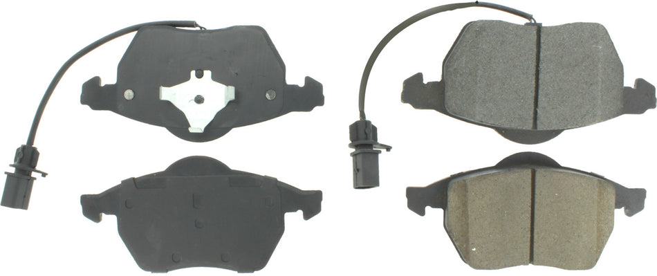 Centric Parts 106.084 Posi-Quiet Extended Wear Brake Pads with Shims a