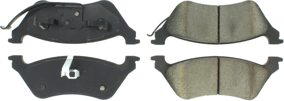 Centric Parts 106.0858 Posi-Quiet Extended Wear Brake Pads with Shims