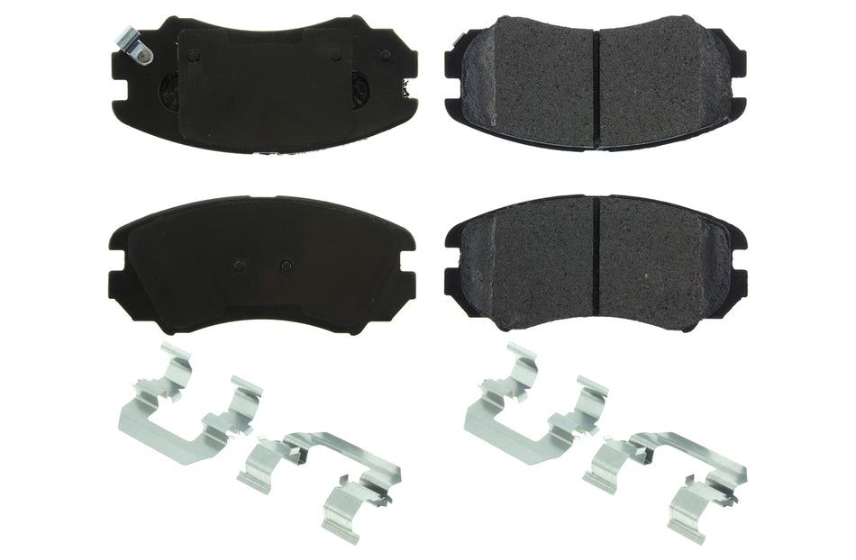 Centric Parts 106.0924 Posi-Quiet Extended Wear Brake Pads with Shims a