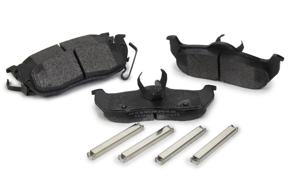 Centric Parts 106.1041 Posi-Quiet Extended Wear Brake Pads with Shims a