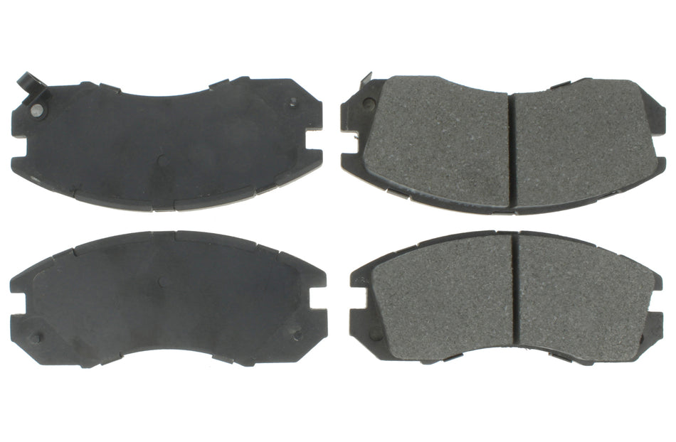 Centric Parts 300.047 Premium Semi-Metallic Br ake Pads with Shims and