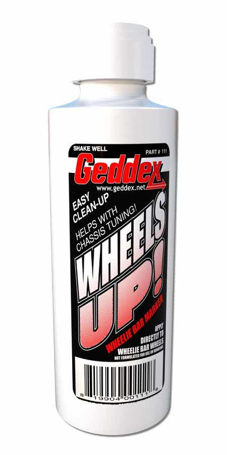 Geddex 111 Wheels Up Wheelie Bar Marker White 3oz Bottle