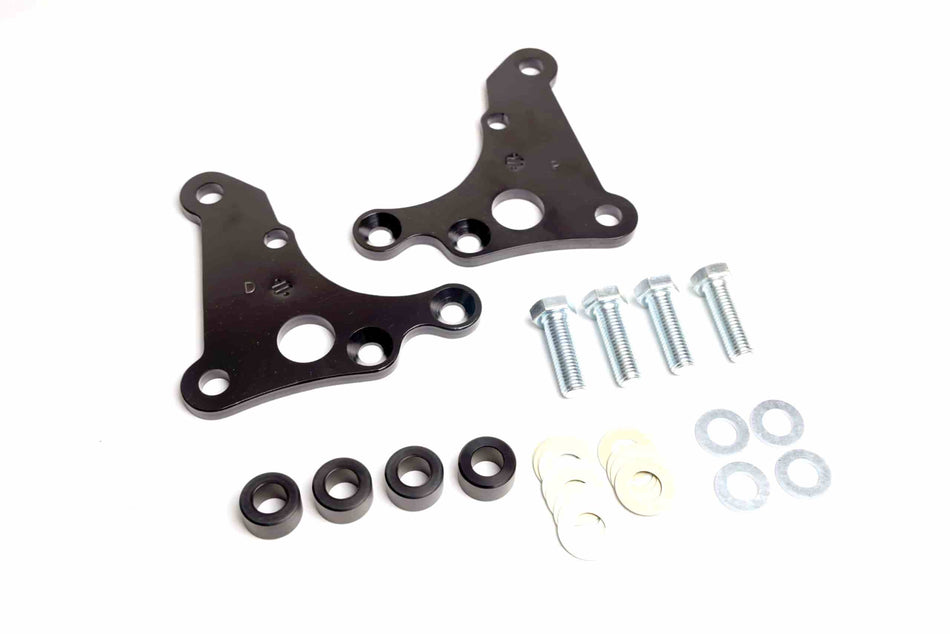 C5/C6 Caliper Brackets For Ridetech AFX C7 Hub Spindles.