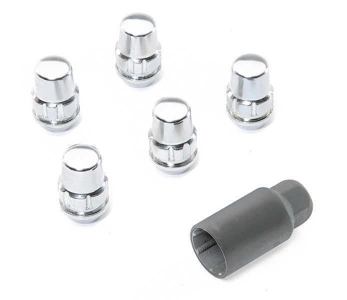 Gorilla Automotive Products 5 Wheel Locks Jeep JK 3/4 Hex 71481NB5