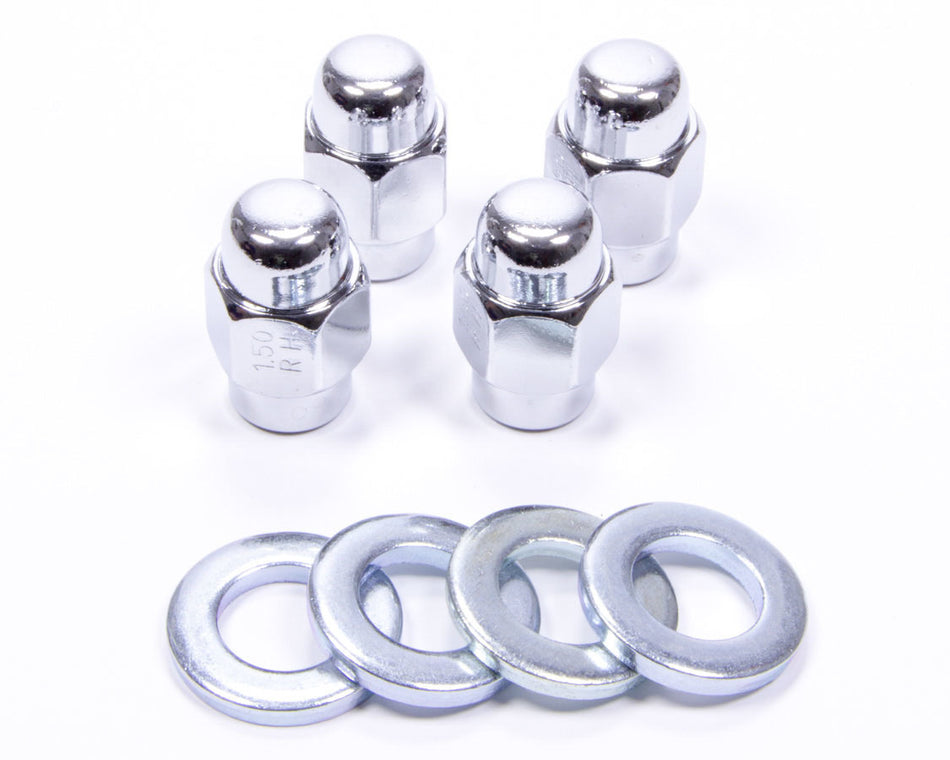 Gorilla Automotive Products 4 Lugnuts Short Shank 1/2 72187B