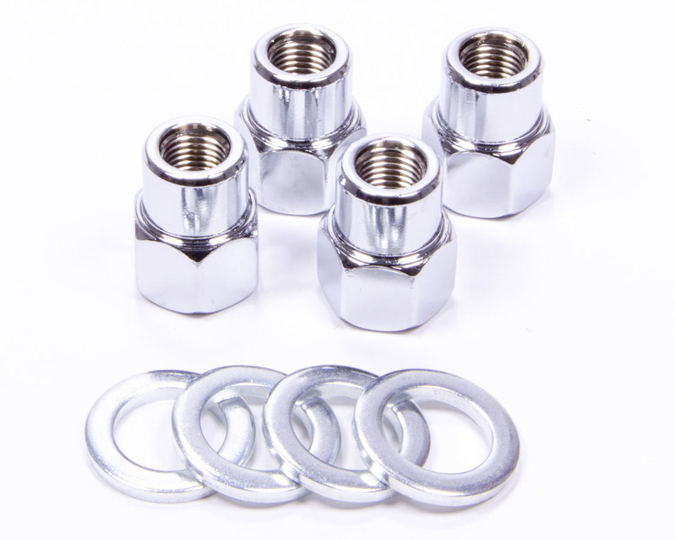 Gorilla Automotive Products 4 Lugnuts Short Mag Open 7/16 73077SMB