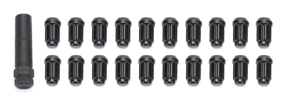 Gorilla Automotive Products 1/2in 5 Lug Kit Black K5CS-00012BGR