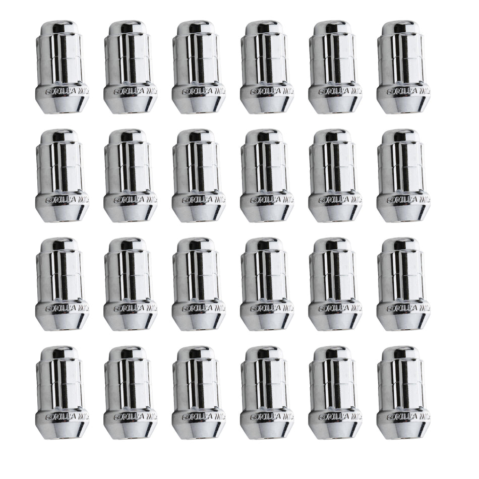 Gorilla Automotive Products 1/2in 6 Lug Kit Chrome K6CS-0012GR