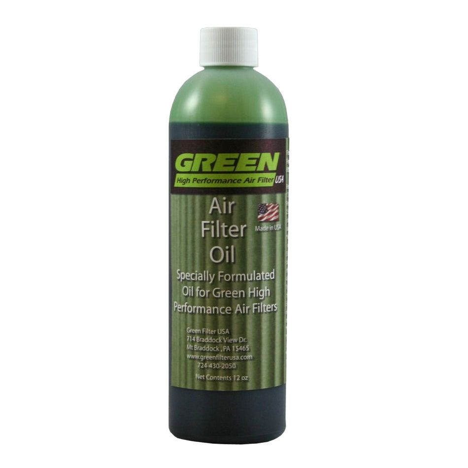 Green Filter USA 2001 Air Filter Oil Synthetic 12oz