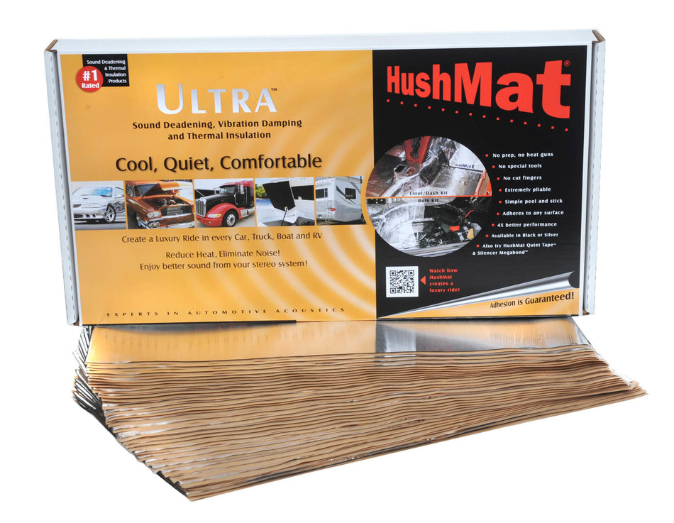 Hushmat 10501 Ultra Bulk Kit- 30 pc 12in.x23in. Silver