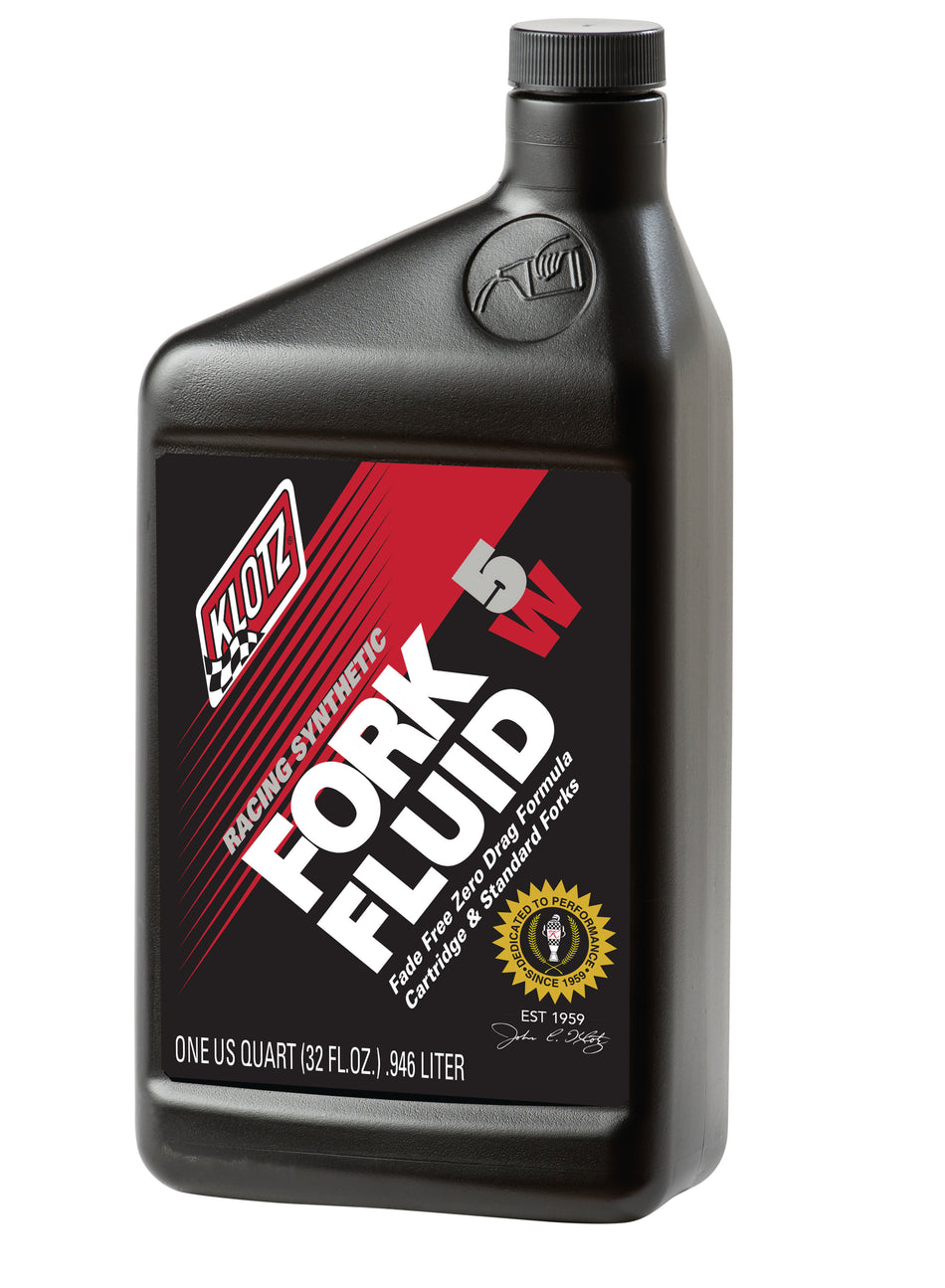 Klotz Oil KLOKL-505 5W Racing Synthetic Shock Oil 1 Quart