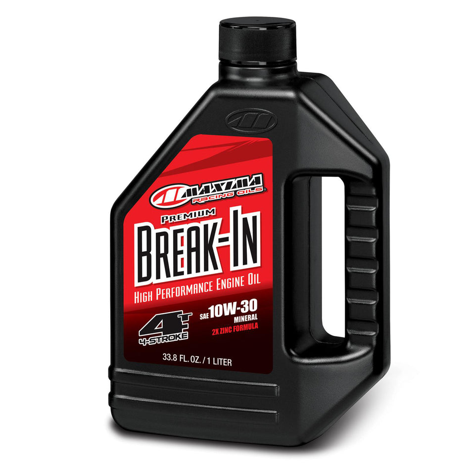 Maxima 30-10901 Premium Break In Oil 10w30 Case 12 x 1 Liter