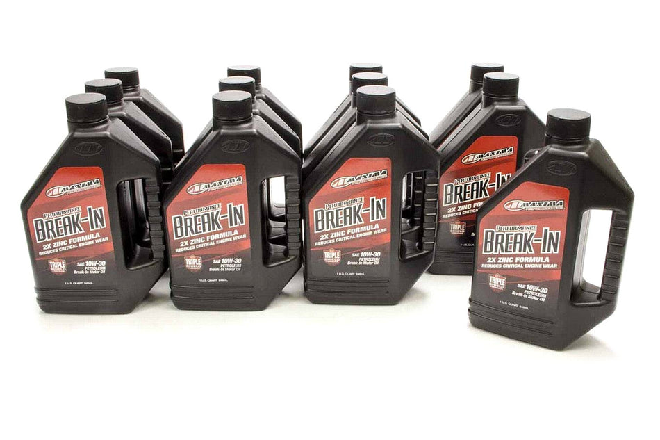 Maxima 39-10901 10w30 Break-In Oil Case 12x1 Quart