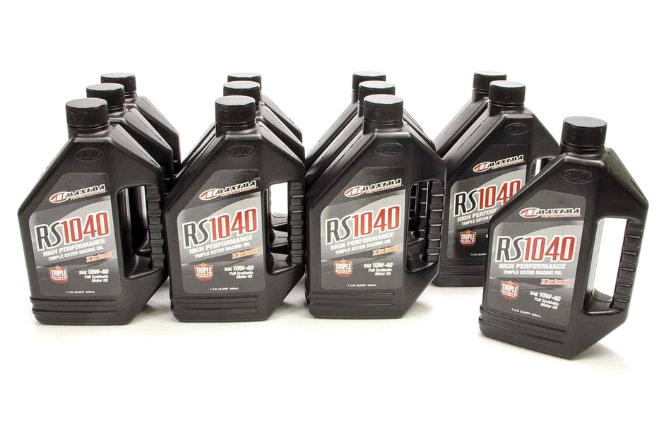 Maxima 39-16901 10w40 Synthetic Oil Case 12x1 Quart RS1040