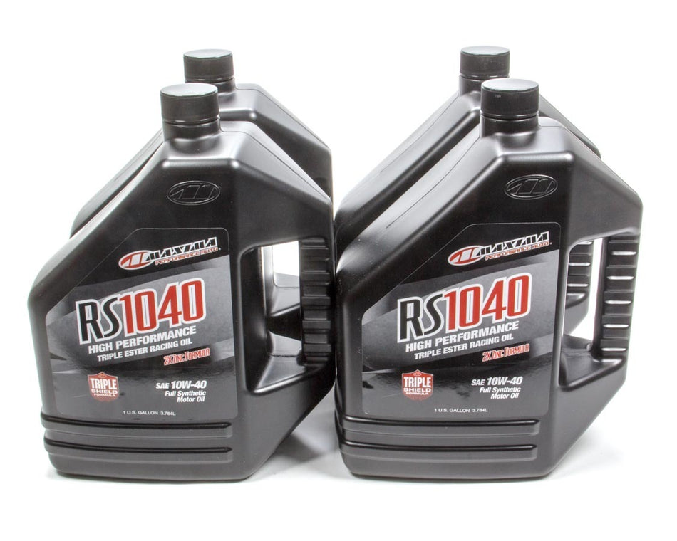 Maxima 39-169128 10w40 Synthetic Oil Case 4x1 Gallon RS1040