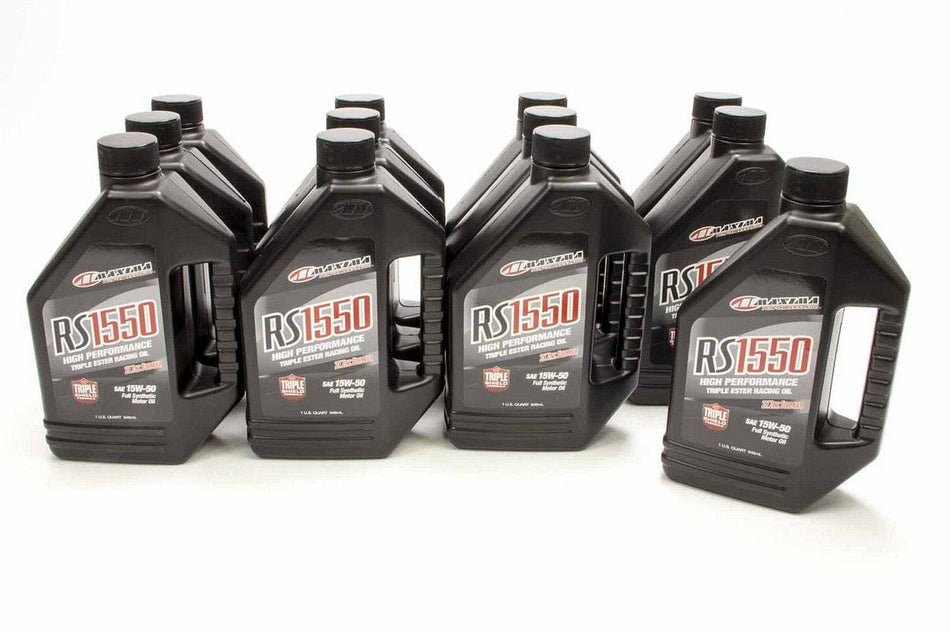 Maxima 39-32901 15w50 Synthetic Oil Case 12x1 Quart RS1550