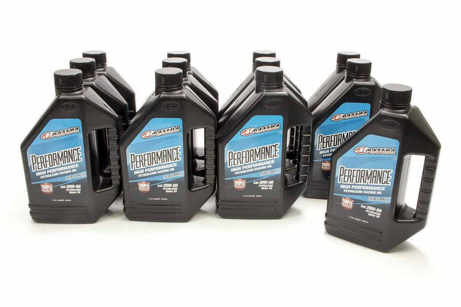 Maxima 39-35901 20w50 Petroleum Oil Case 12x1 Quart Performance